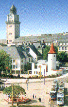 der Tunnel (aufgenommen 1998, von der Bahnhofstraße)